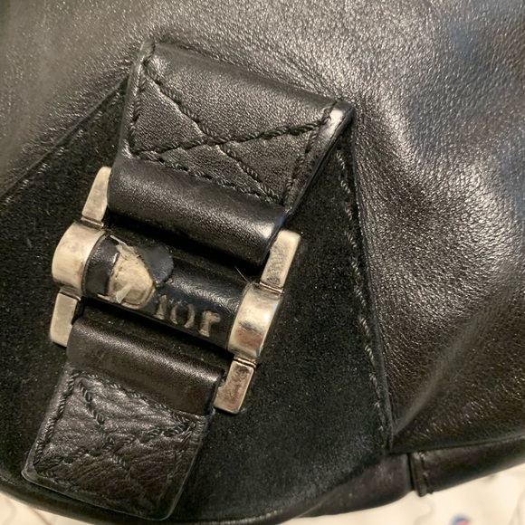 Authentic Christian Dior Black Rebelle Bag - Picture 4 of 12